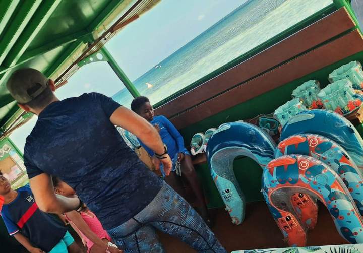 Sortie pédagogique en bateau Guadeloupe